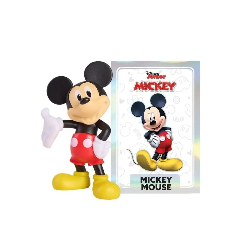 NEW Mickey Mouse Cake Topper Set - 5 Figures, 12 Candles & Tattoo Sheet SEALED